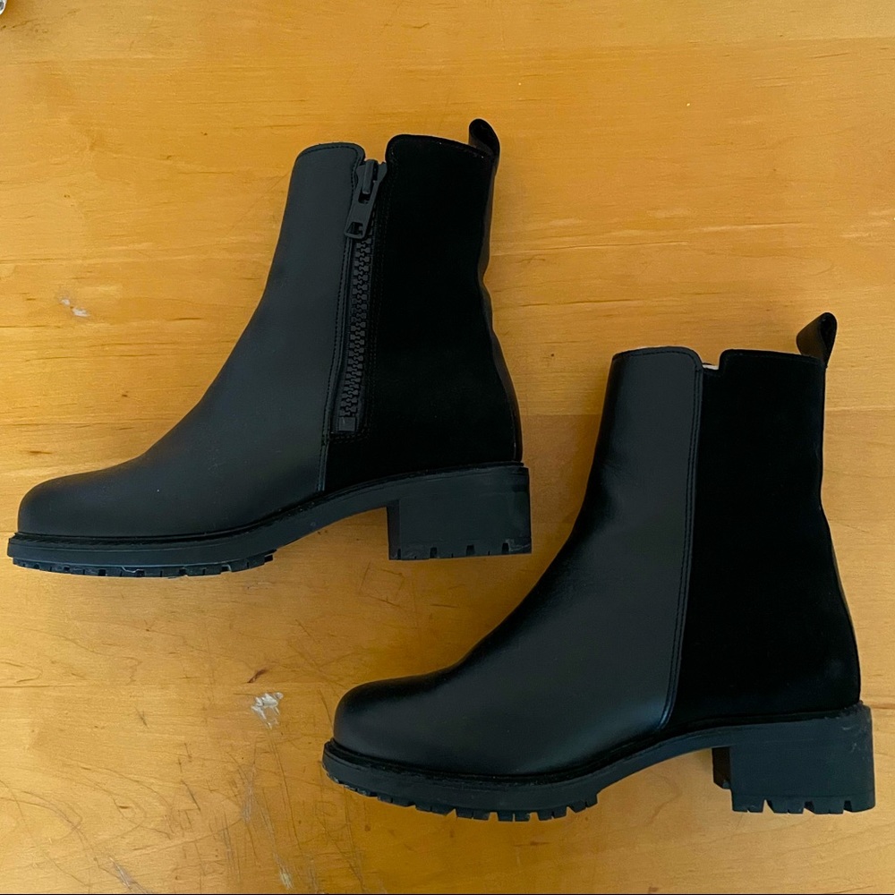 Maguire Rachel Combo Black Boots Size 9